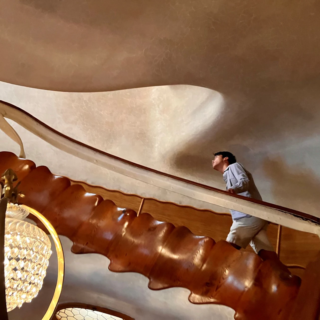 Main stairway of Casa Batlló