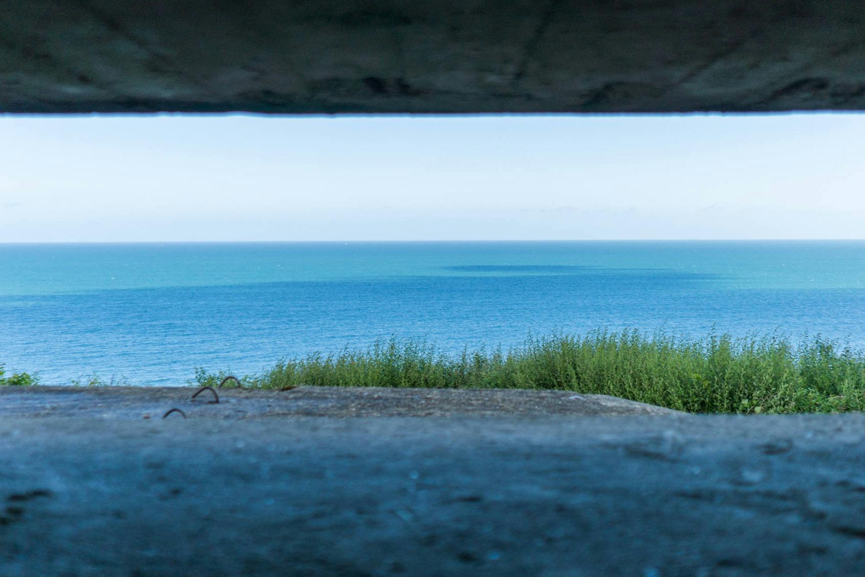 バンカーからの眺め