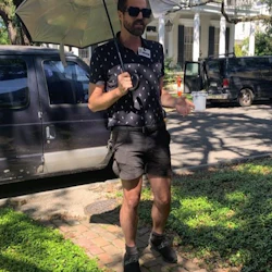 At the Bruckner Mansion from American Horror Story "Coven"
