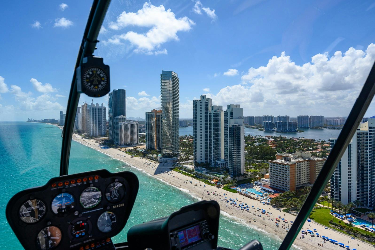 Guitar Hotel e Miami Gold Coast: Tour in elicottero di 45 minuti da Ft. Lauderdale — 2