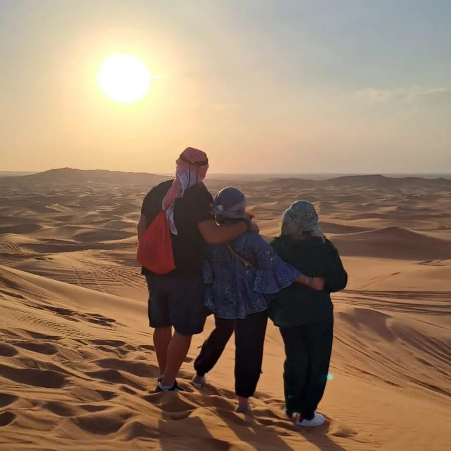 Picture over the dunes
