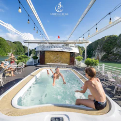 Ha Long Bay: 2D1N Cruise + Sung Sot & Ti Top Entry + Meals + Optional Transfer 2