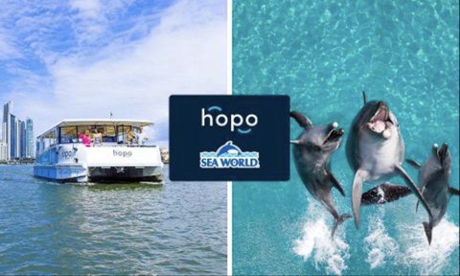 Gold Coast Sea World Tickets with Hopo Ferry