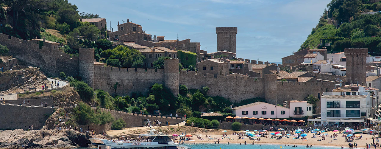 Tossa de Mar: Trasporto andata e ritorno in barca da Lloret de Mar