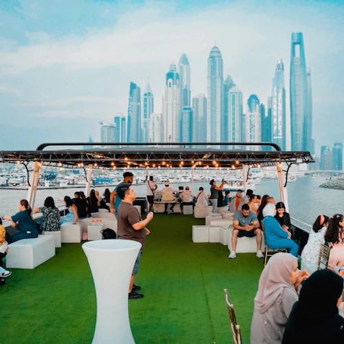 Marina de Dubai: Passeio de 1 hora no Ain Dubai Houseboat - Photo 7
