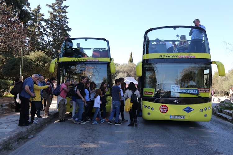 Афины ашық туры: Қондырмалы автобус туры Билет - 2