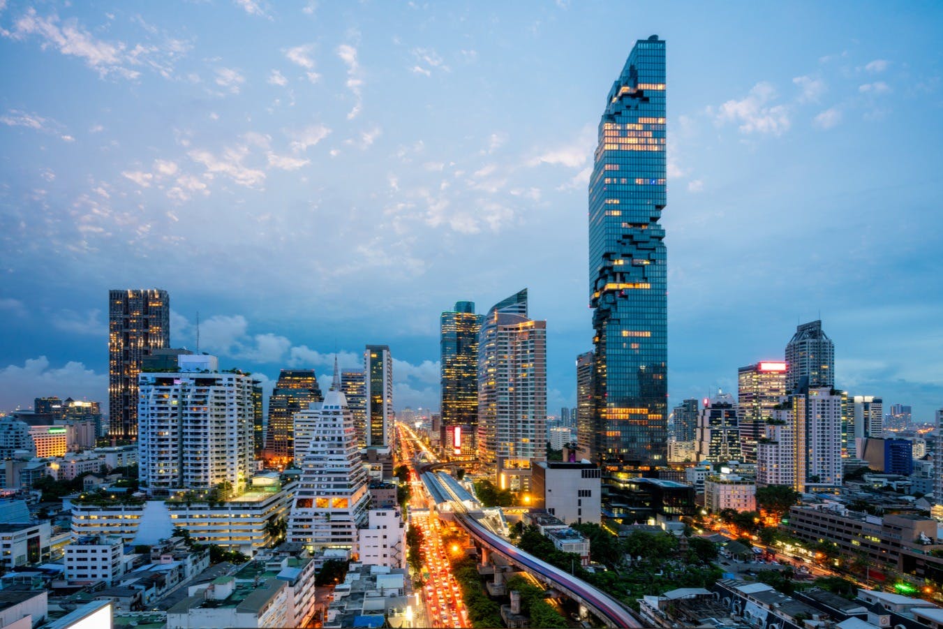 Mahanakhon Skywalk Observation Deck: Sunset Entry Ticket 2