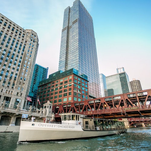 Chicago: Crucero con cena por el río Chicago