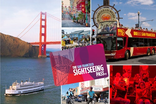 The San Francisco Sightseeing Flex Pass: Choice of 2 - 6 Attractions