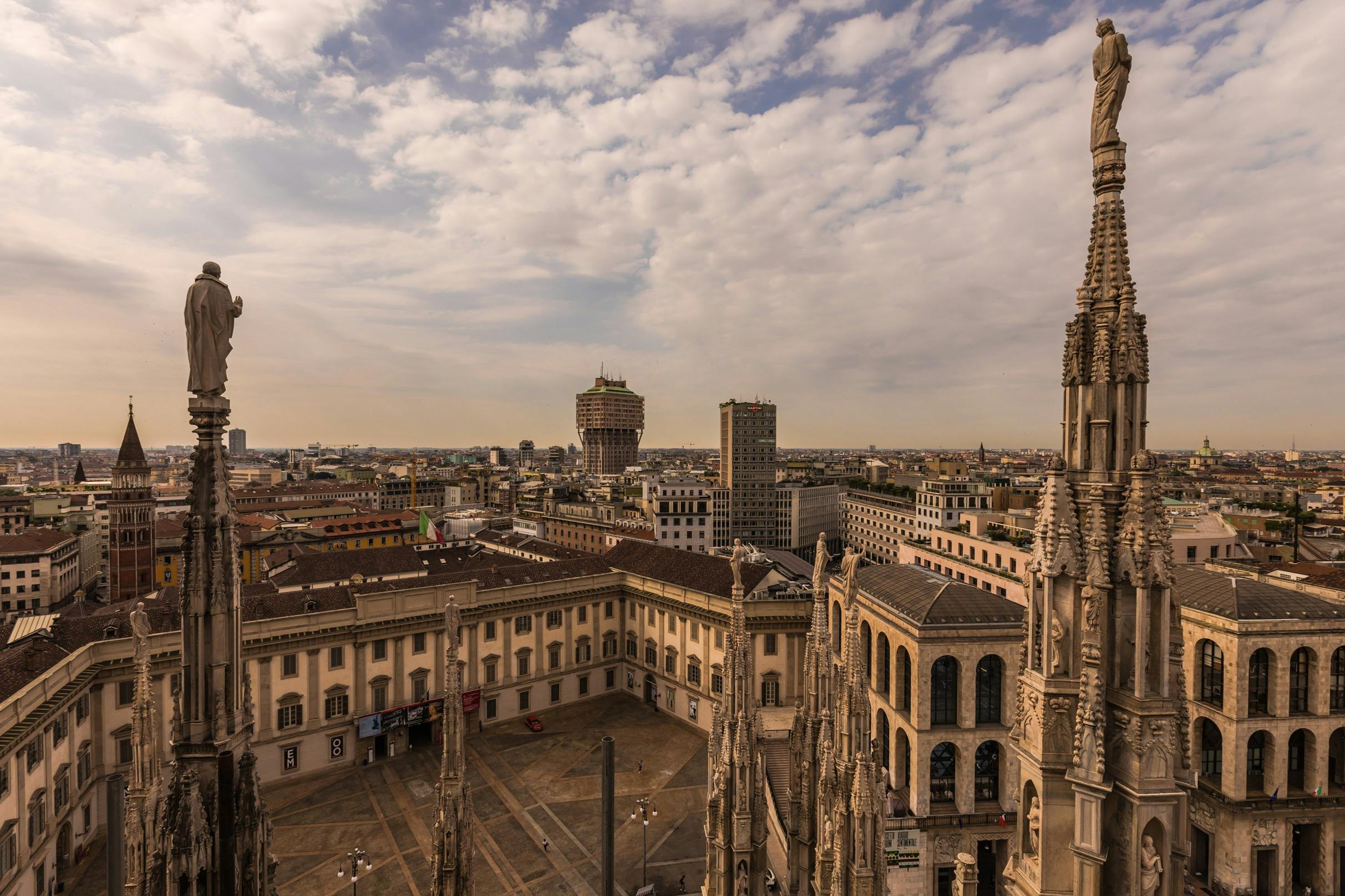 Vista dalle terrazze