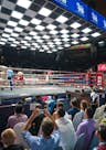 MuayThai-Kampf im Rajadamnern-Boxstadion
