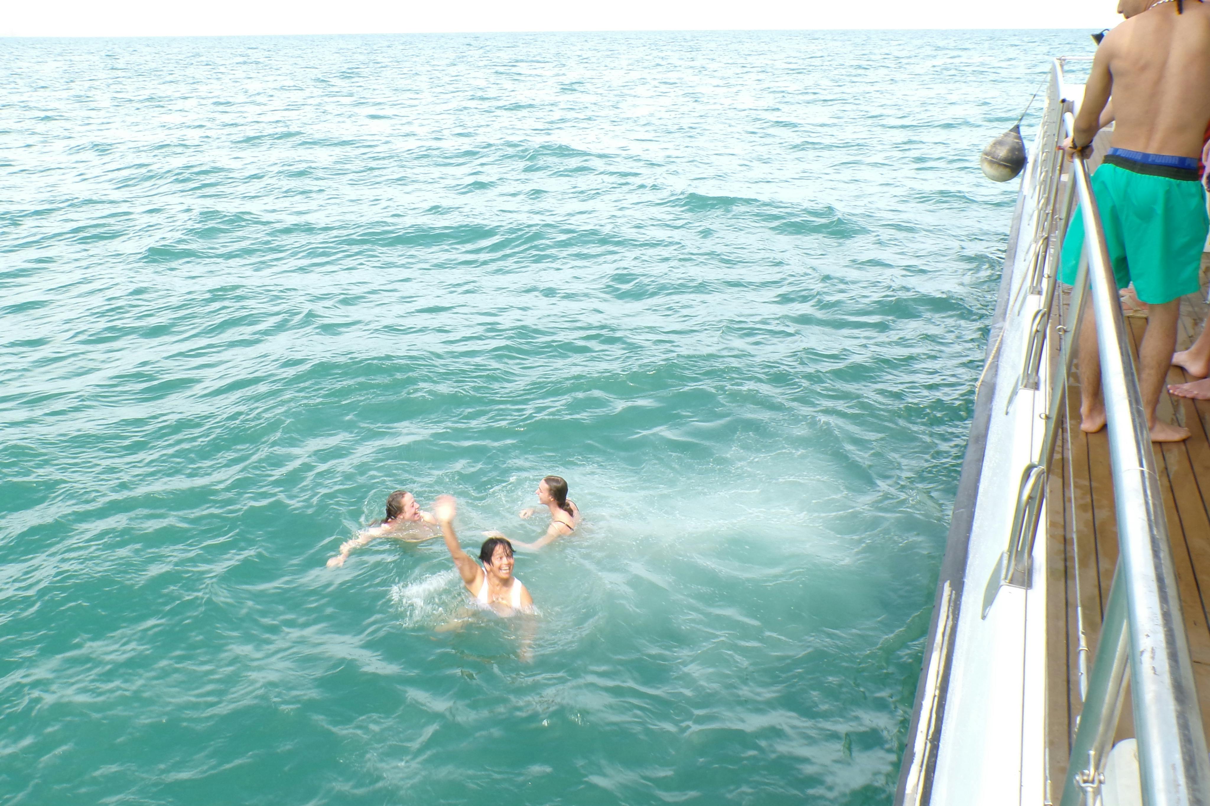 Baignade en mer