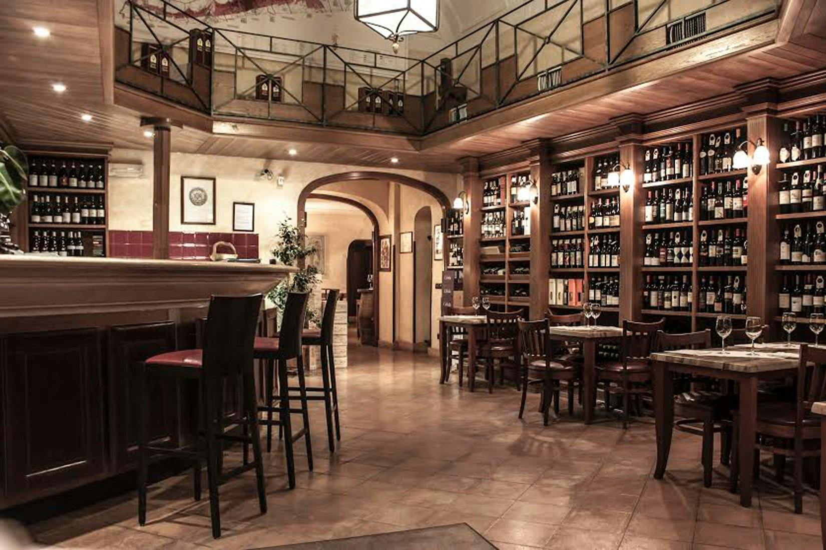 L'ampia scelta di vini italiani