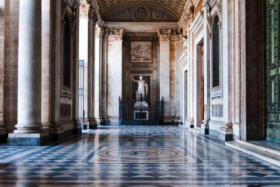 Saint John Lateran Basilica - Portico
