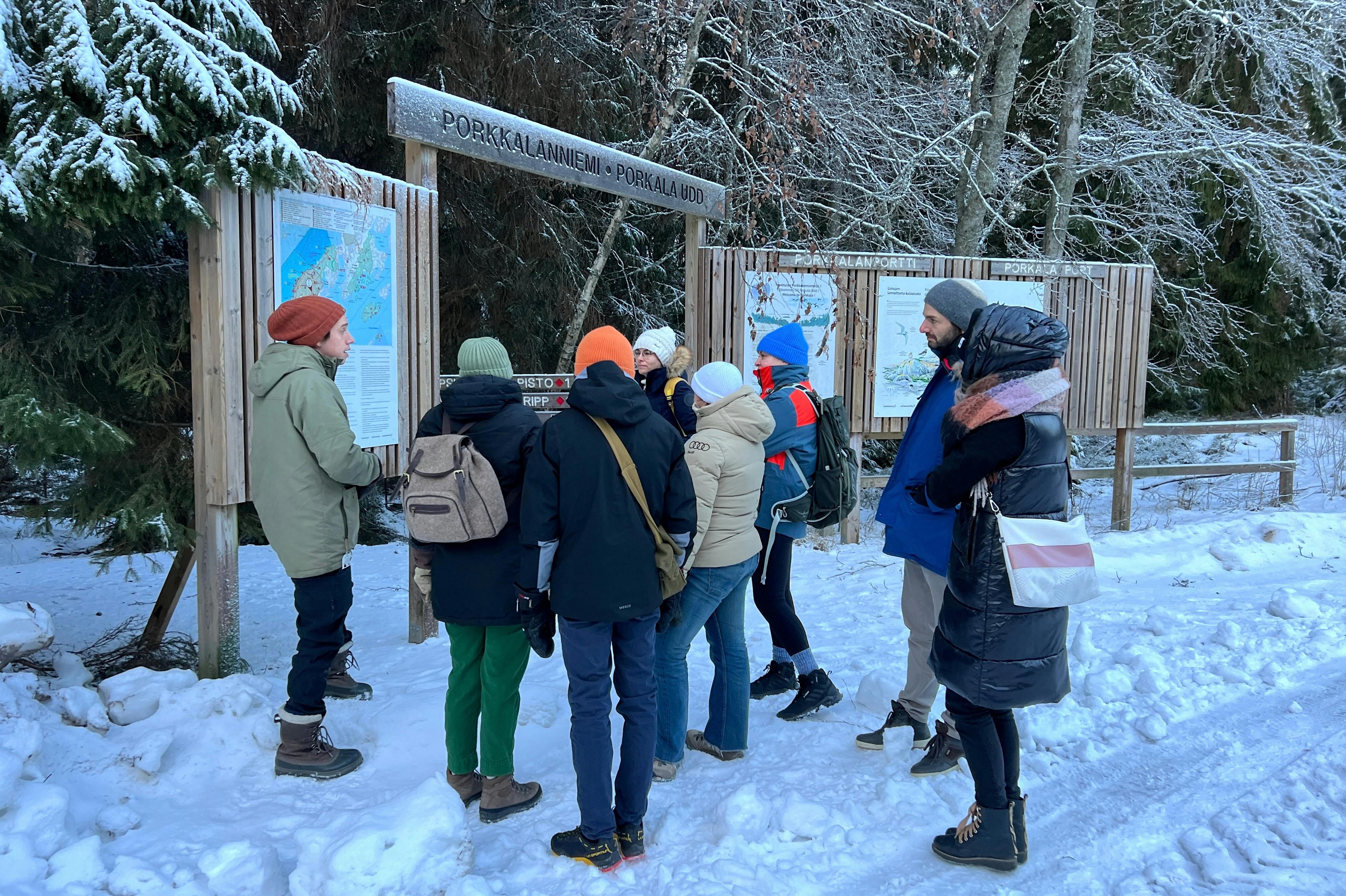 ポルカラの自然保護区への入場