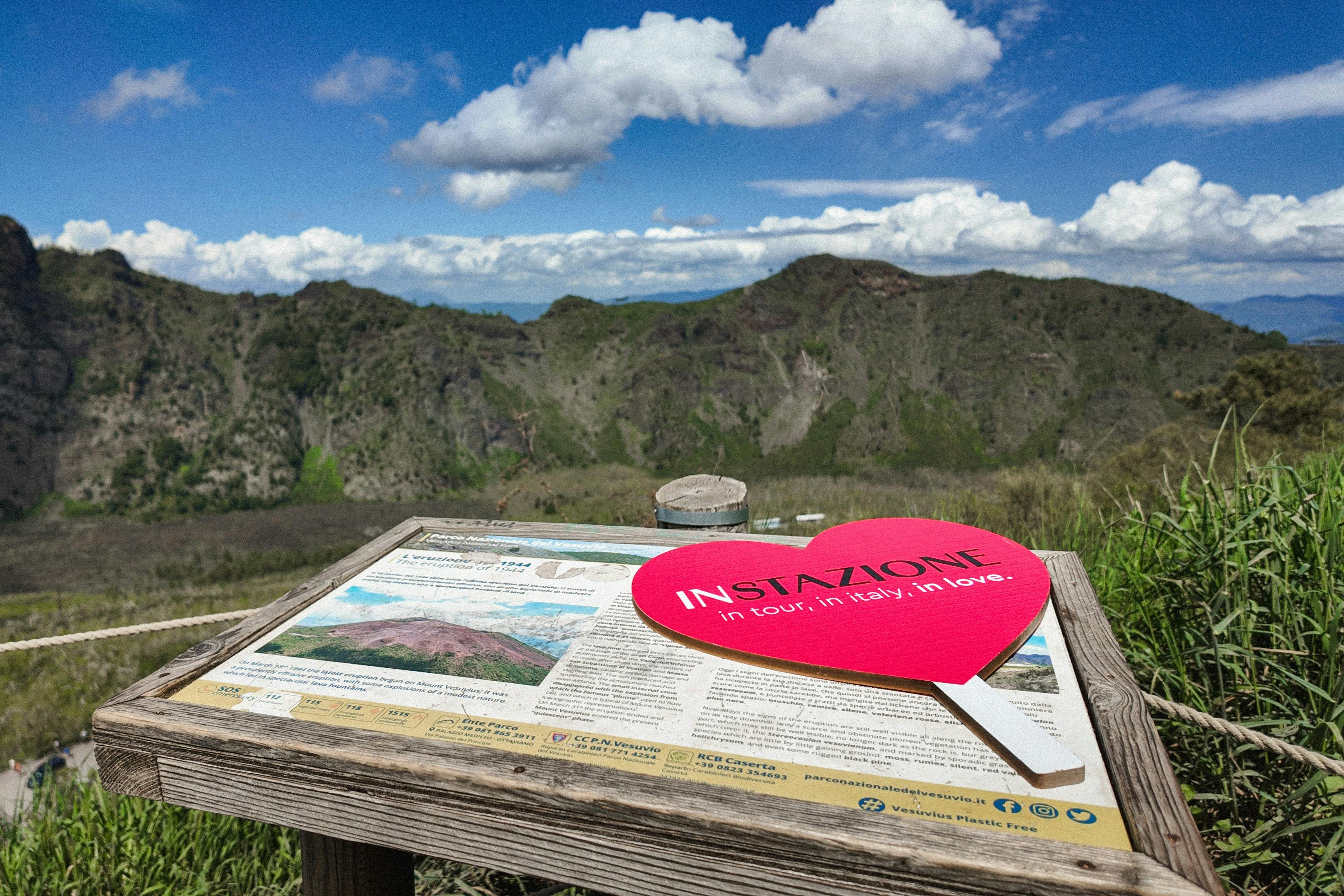 View of the panorama from the top of the volcano.