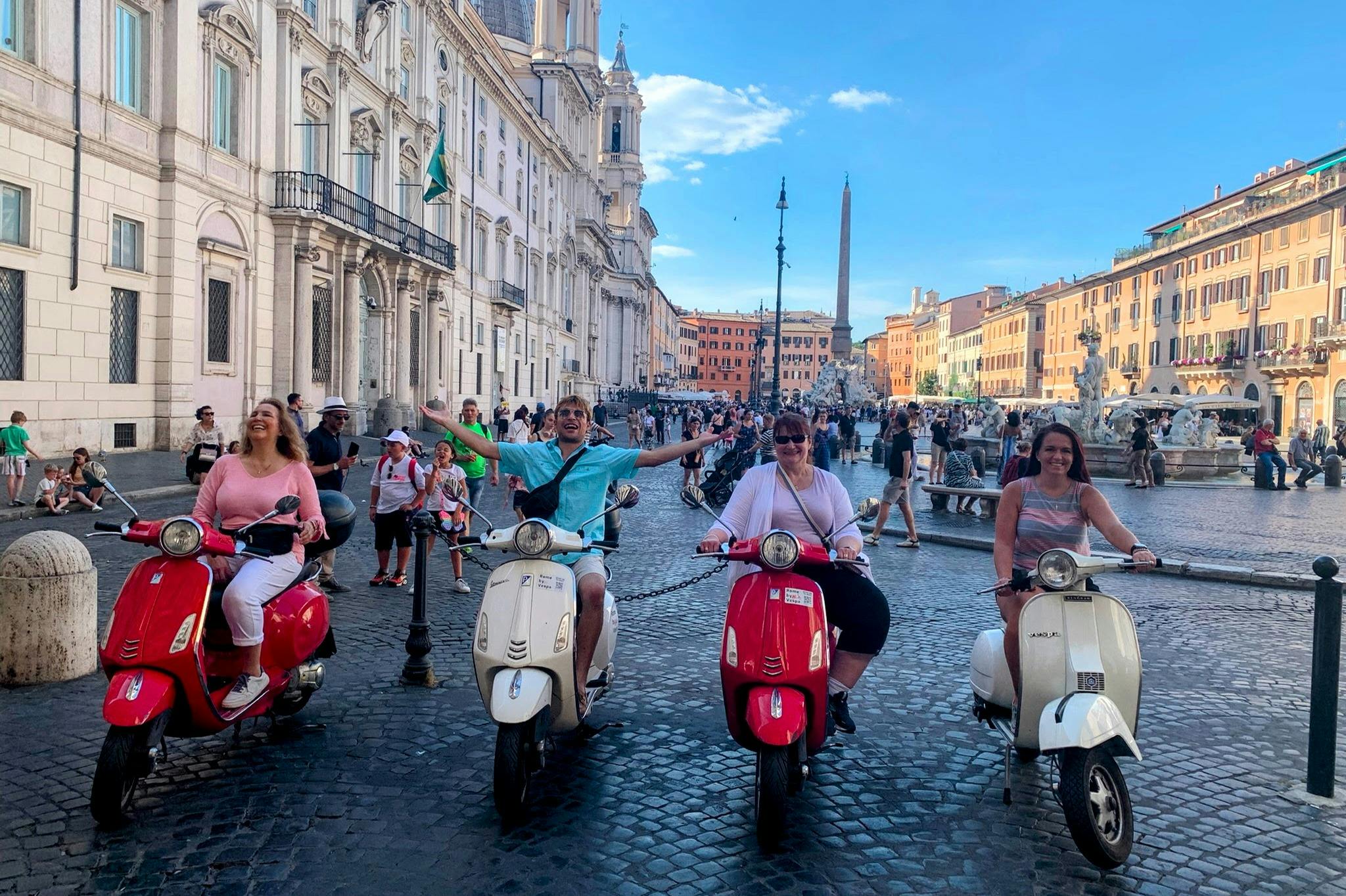 Piazza Navona, det vackraste torget i Rom.