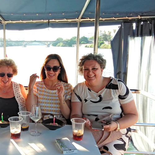 Seville: Boat Cruise + 5-Course Lunch or Dinner + Unlimited Drinks - Photo 7