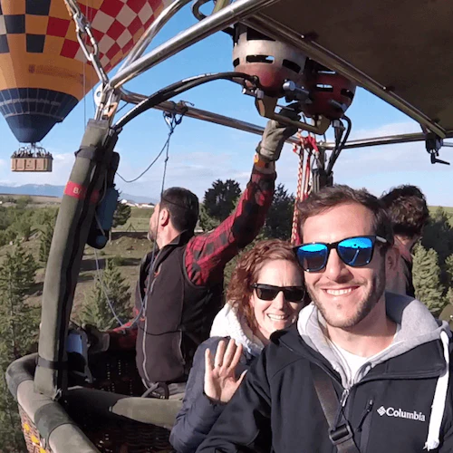 Toledo: Hot Air Balloon Flight with Breakfast and Cava