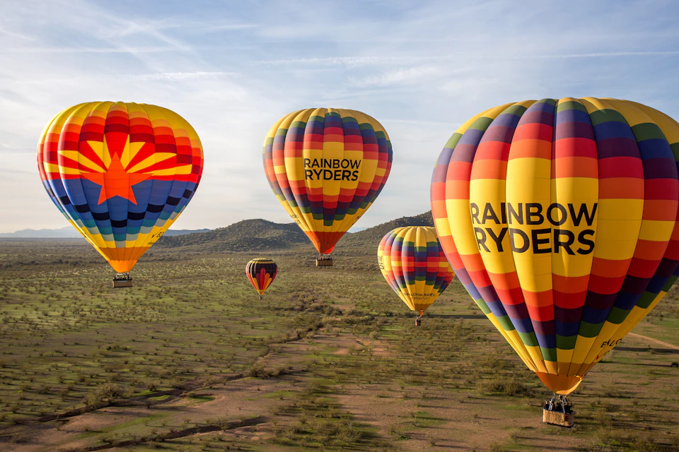 Sunset flight
