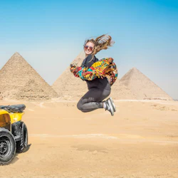 Quad & Camel Ride Tour Around the Pyramids from Cairo or Giza