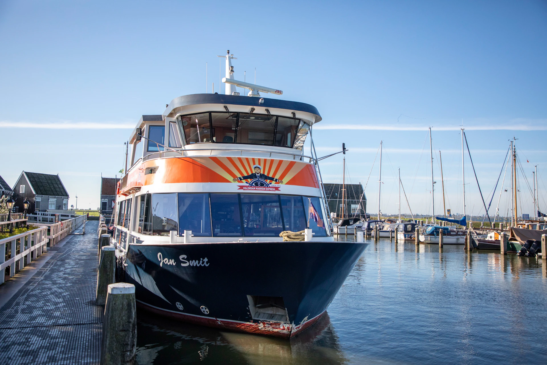 Marken Express boat in Marken