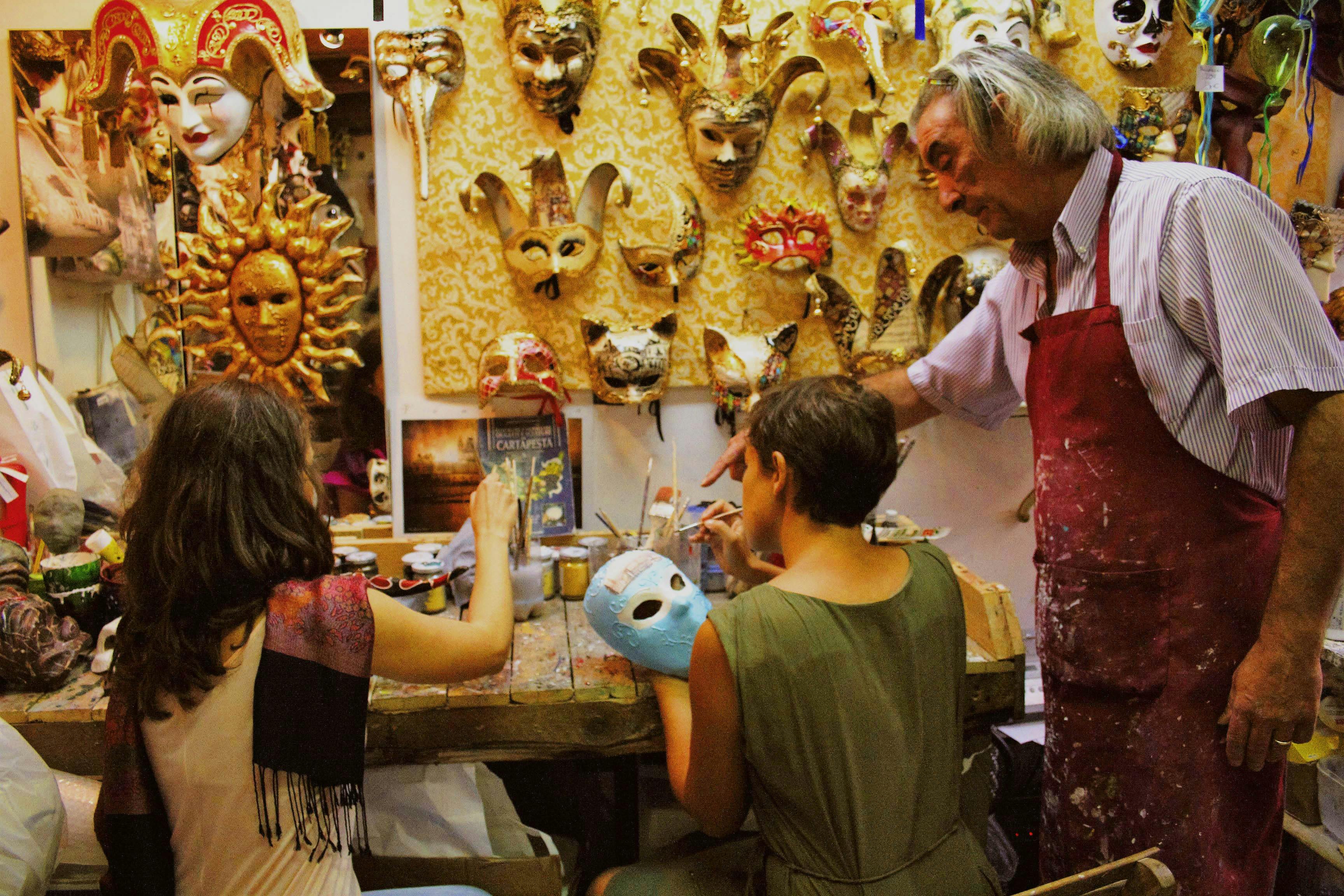 Carnival Mask Workshop in Venice