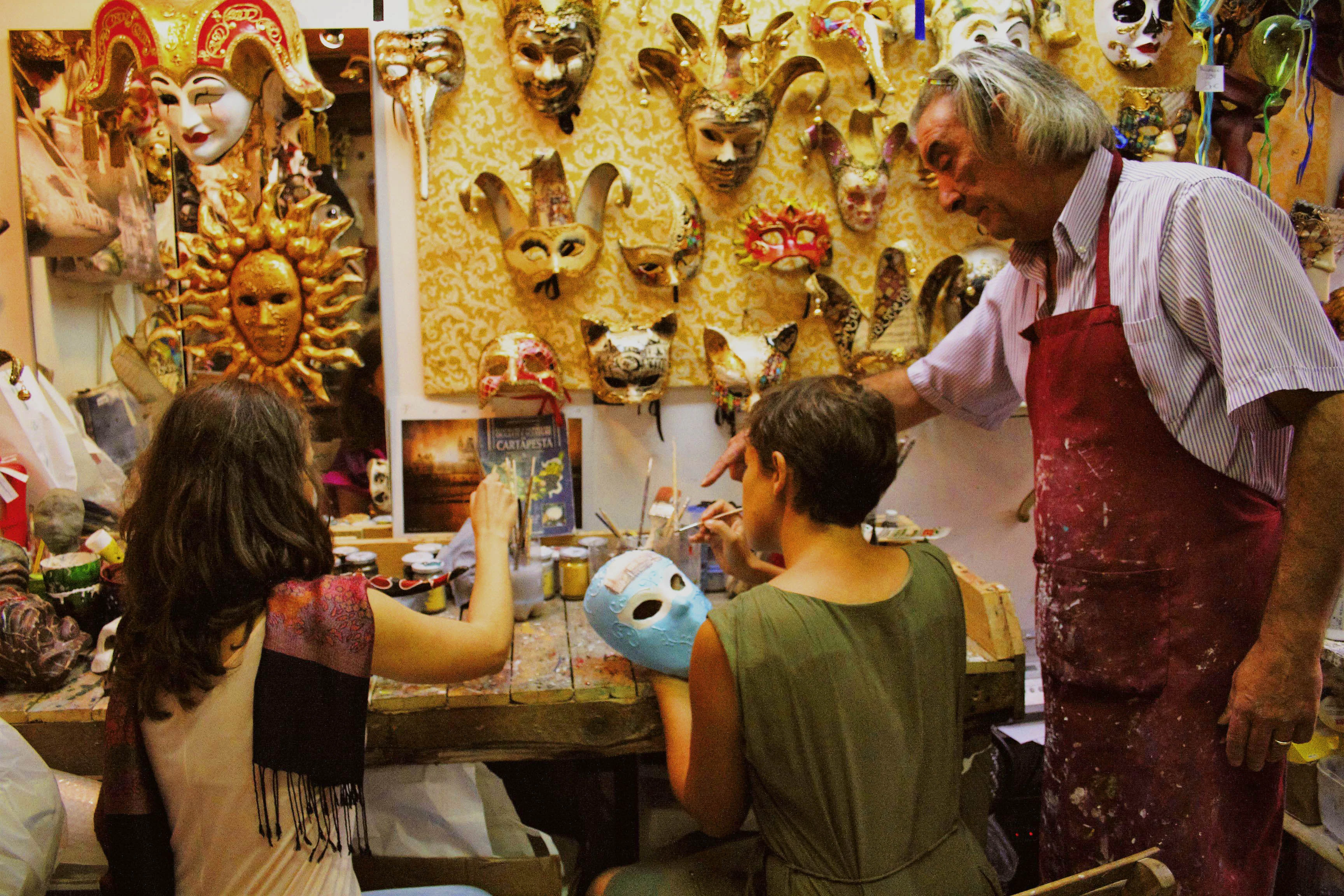 Venice: Carnival Mask Workshop