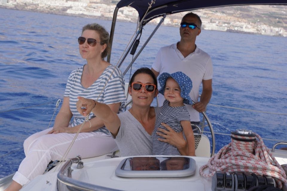 享受旅程的家庭