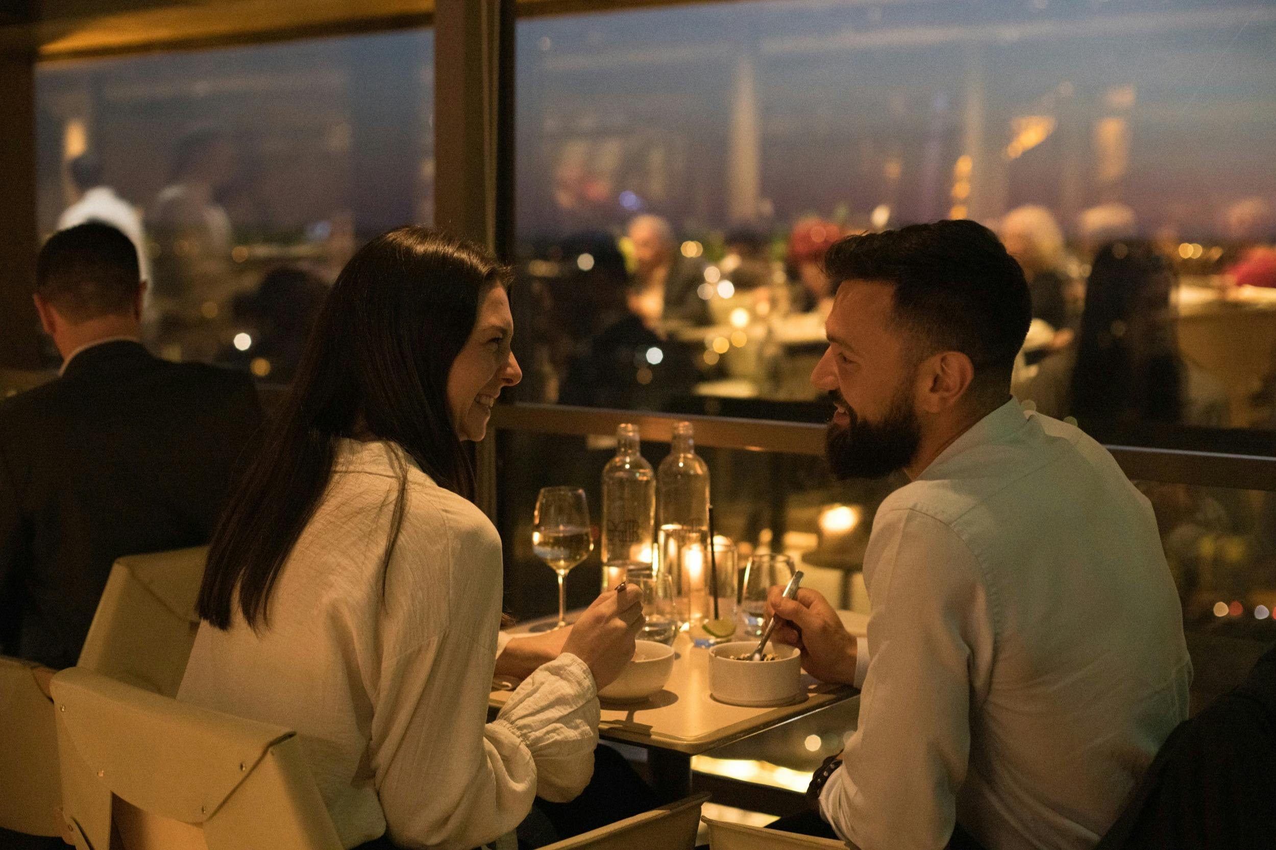 Paris: Eiffel Tower Dinner + River Cruise + Moulin Rouge Show with Transport