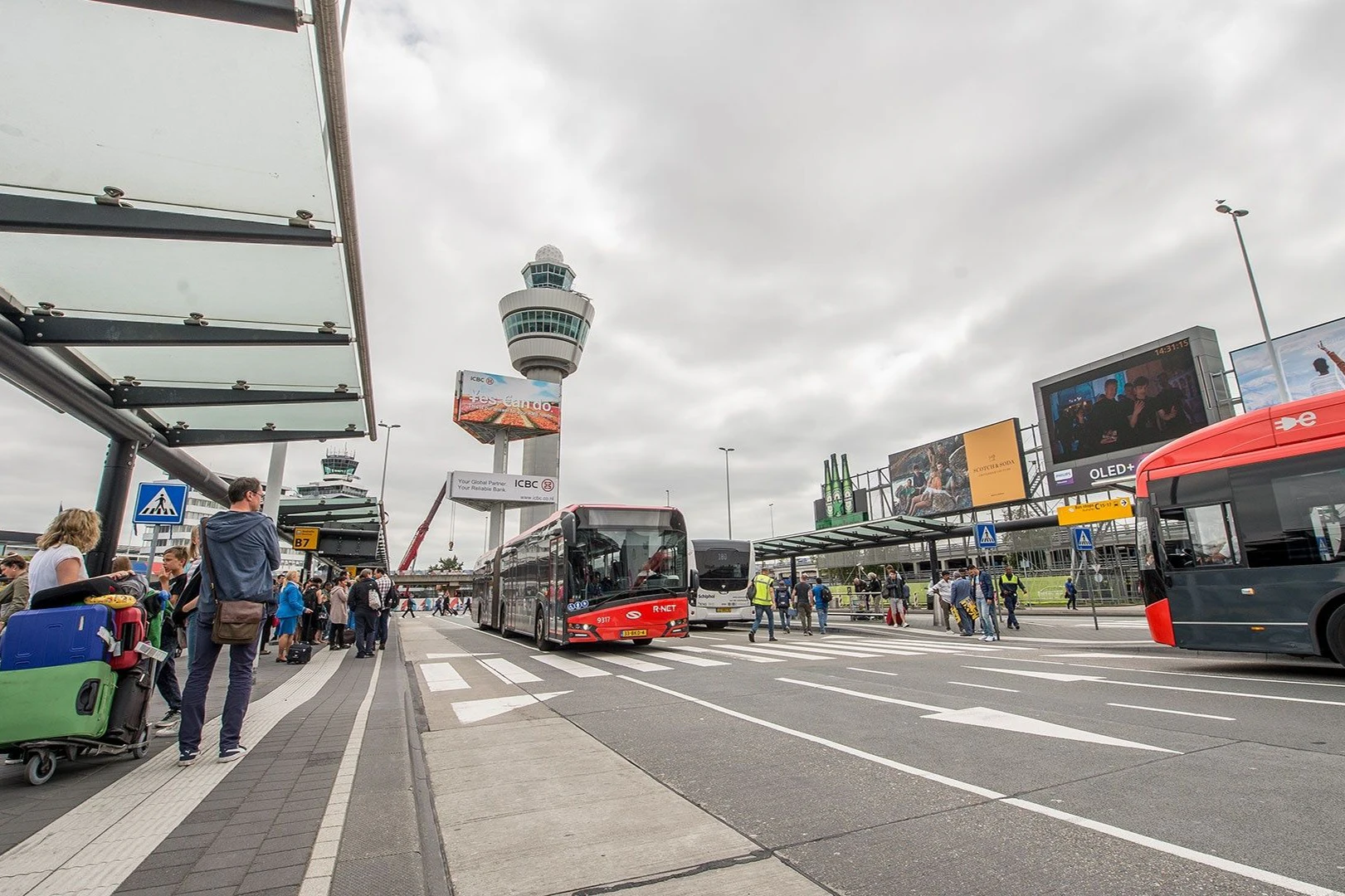 Bus Transfer To/From Amsterdam Schiphol and Haarlem