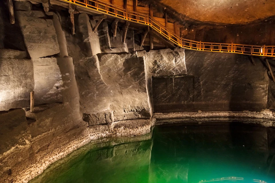 Underground lake in the Erasmus Barącz Chamber