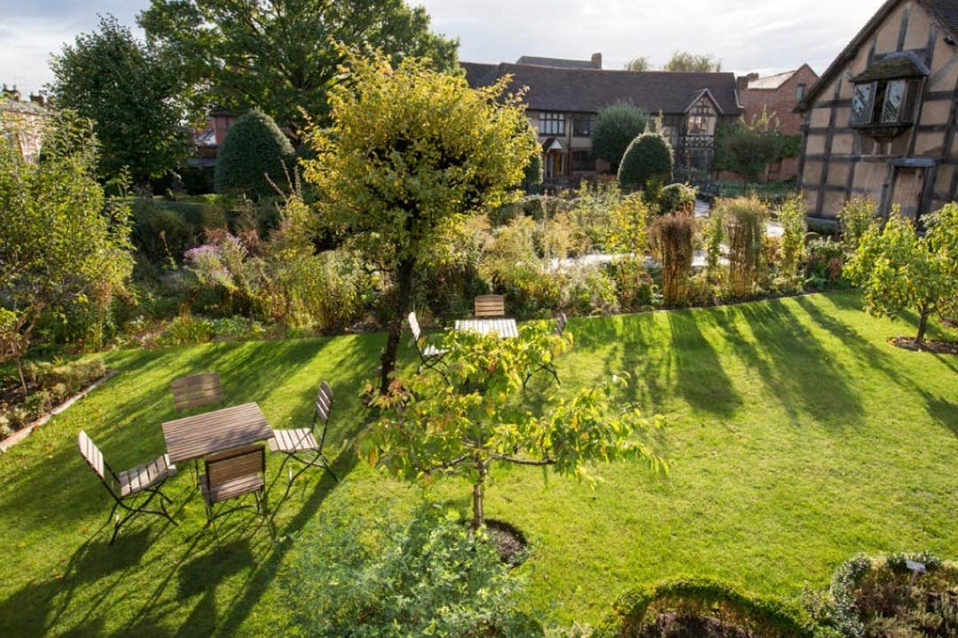 Zahrada v Shakespearově rodišti