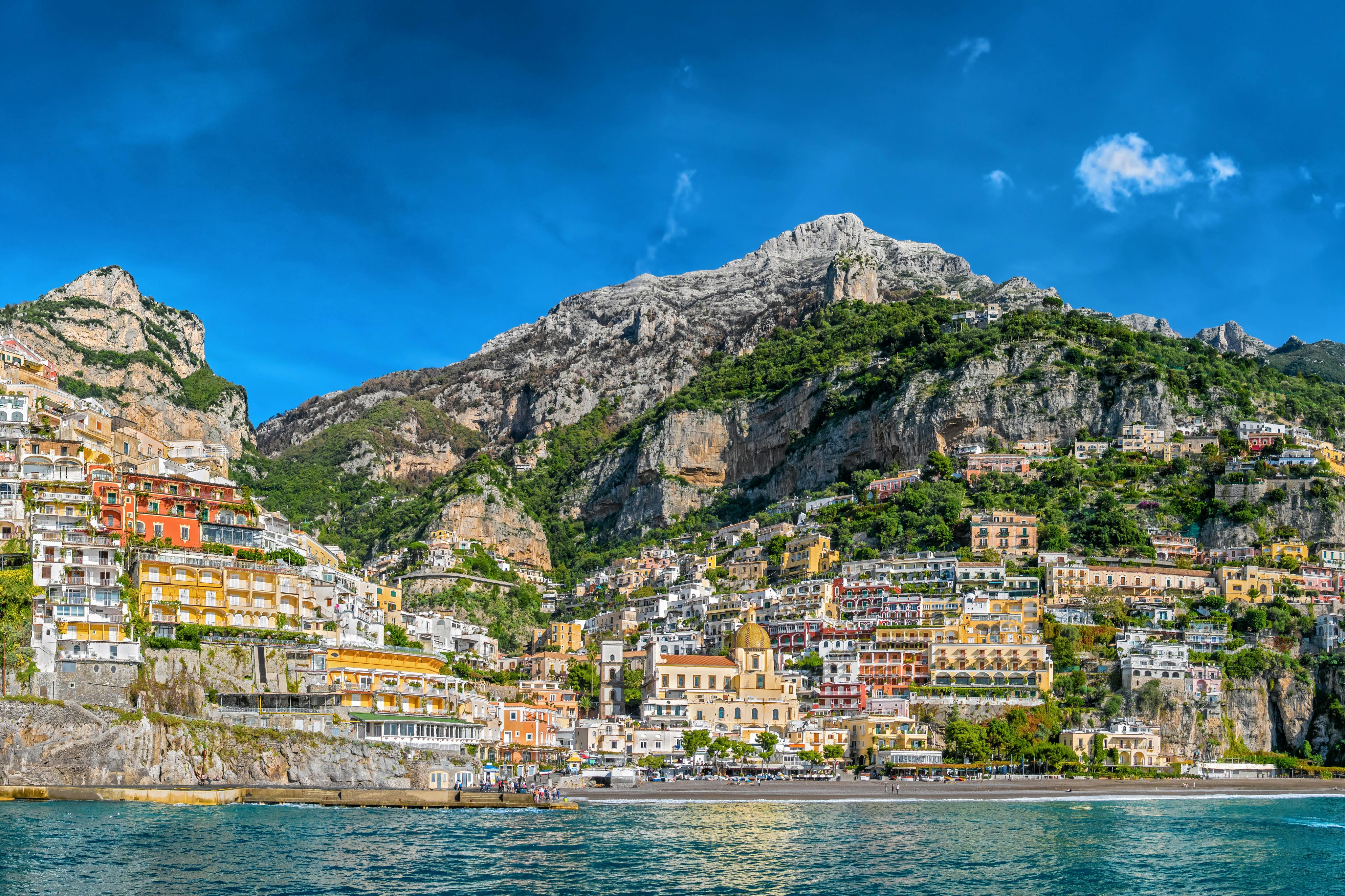 Sorrento, Positano & Amalfi: Guided Tour from Pompeii + Boat Ride