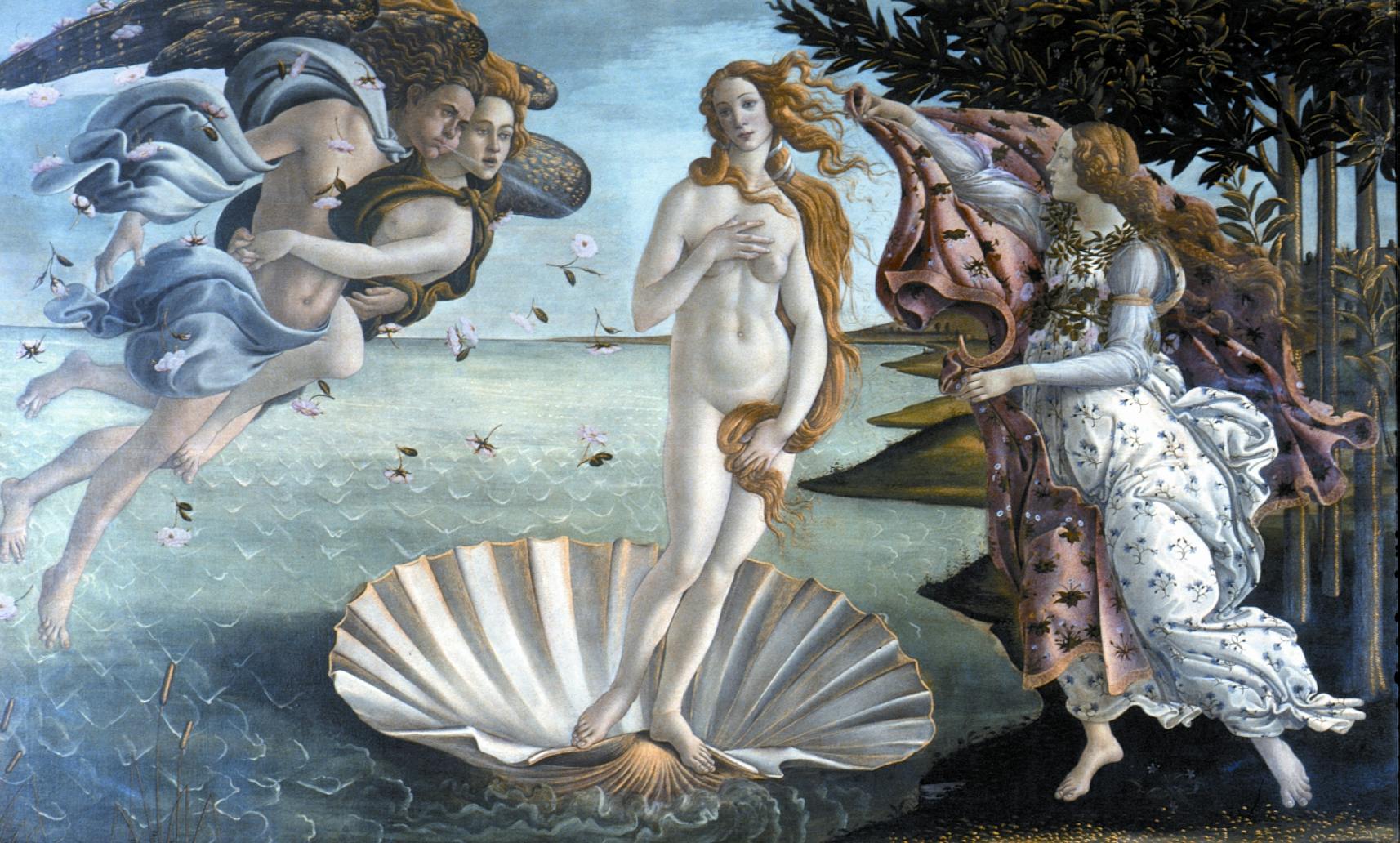 The Birth of Venus by Sandro Botticelli