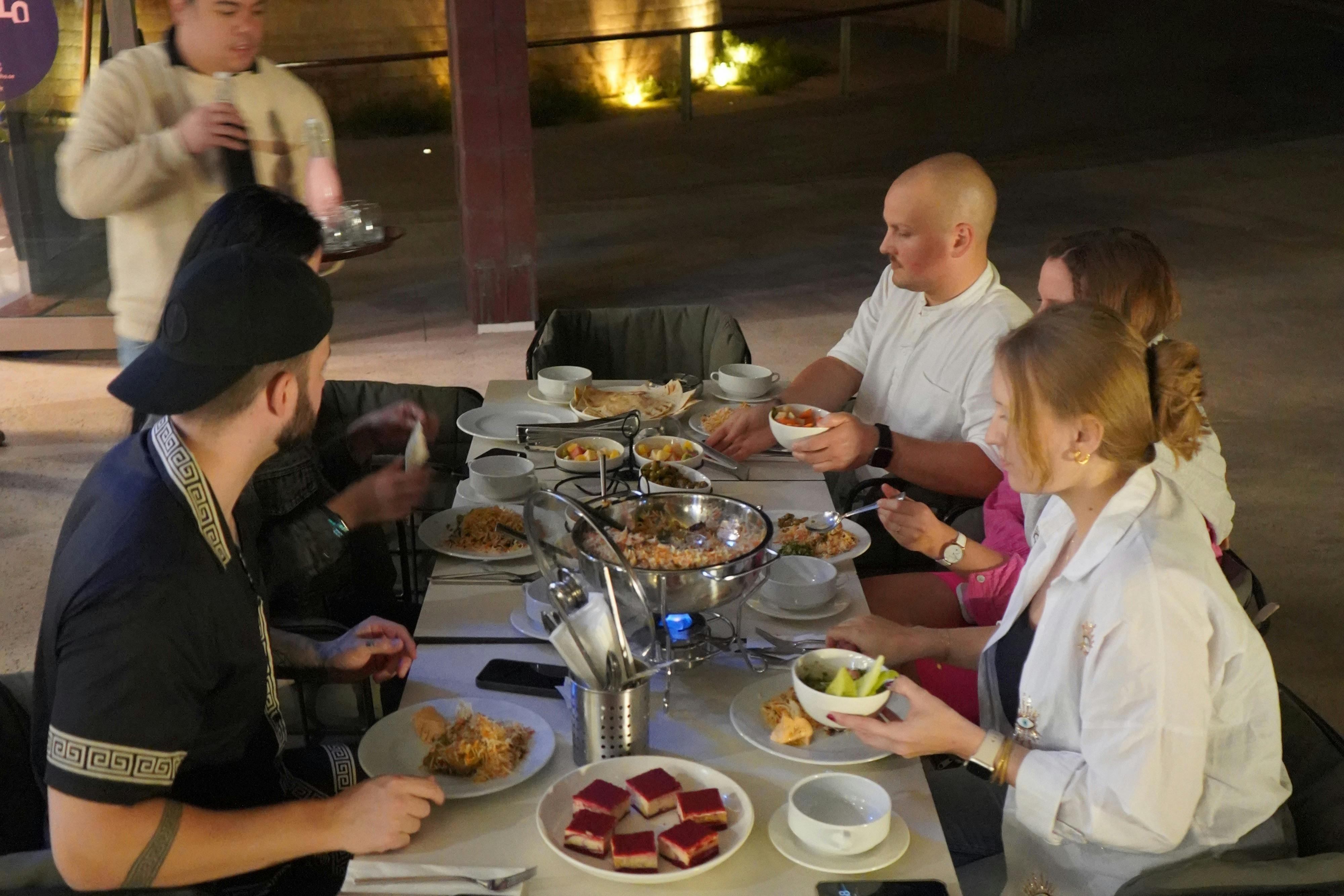 3코스 저녁 식사