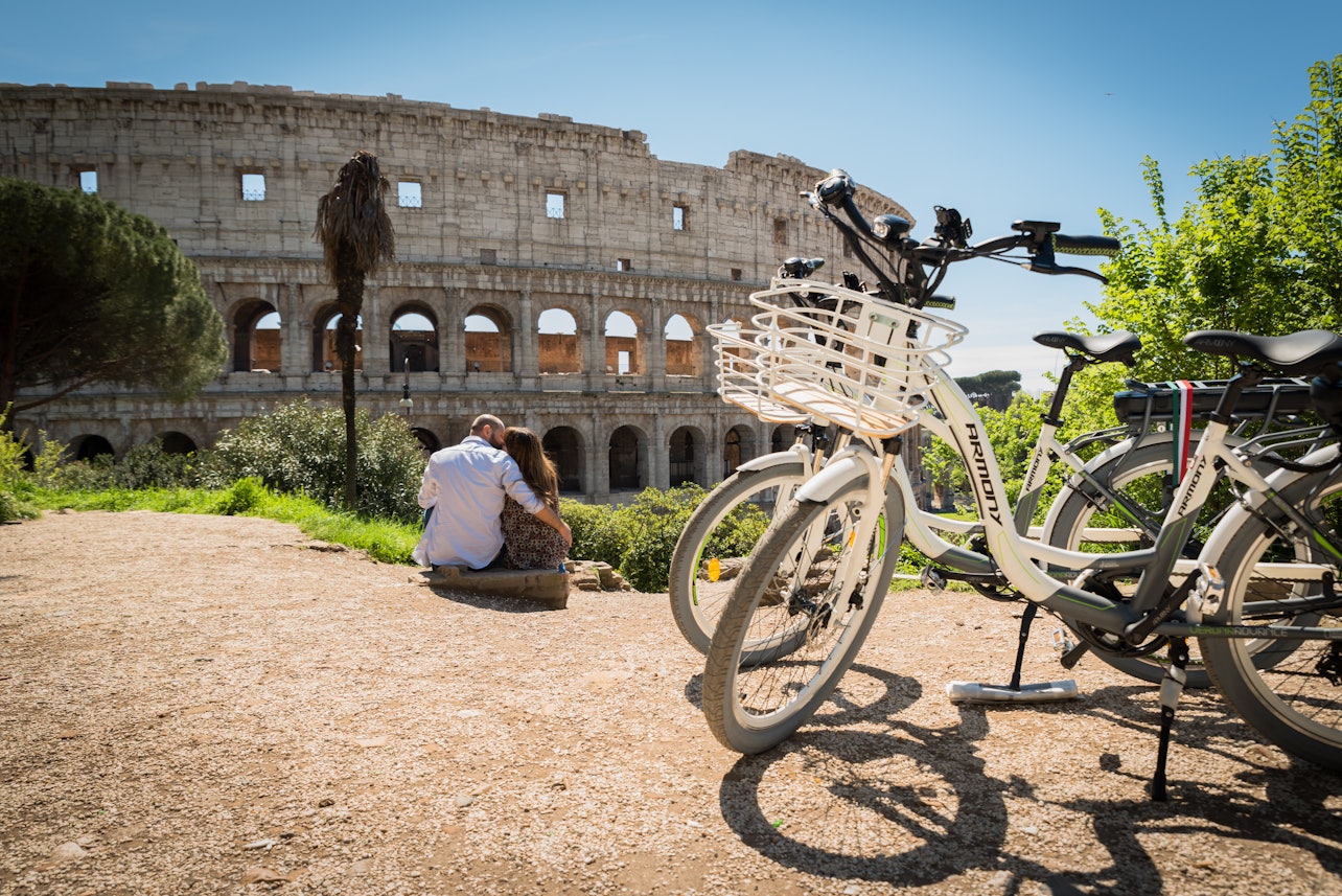 Aluguel de bicicleta elétrica sobre o Tibre - Acomodações em Roma