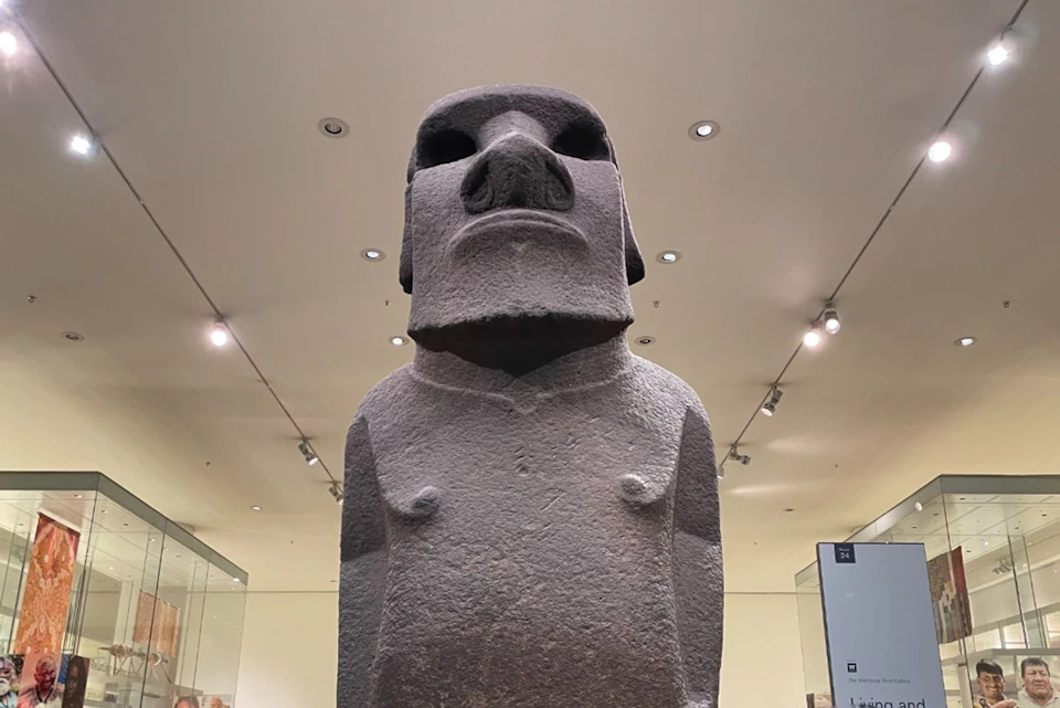 Easter Island statue