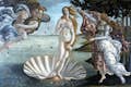 Sandro Botticelli Daten 1485 Technik Temperamalerei auf Leinwand Abmessungen 172,5×278,5 cm Ausstellungsort Galleria Degli Uffizi, Florenz