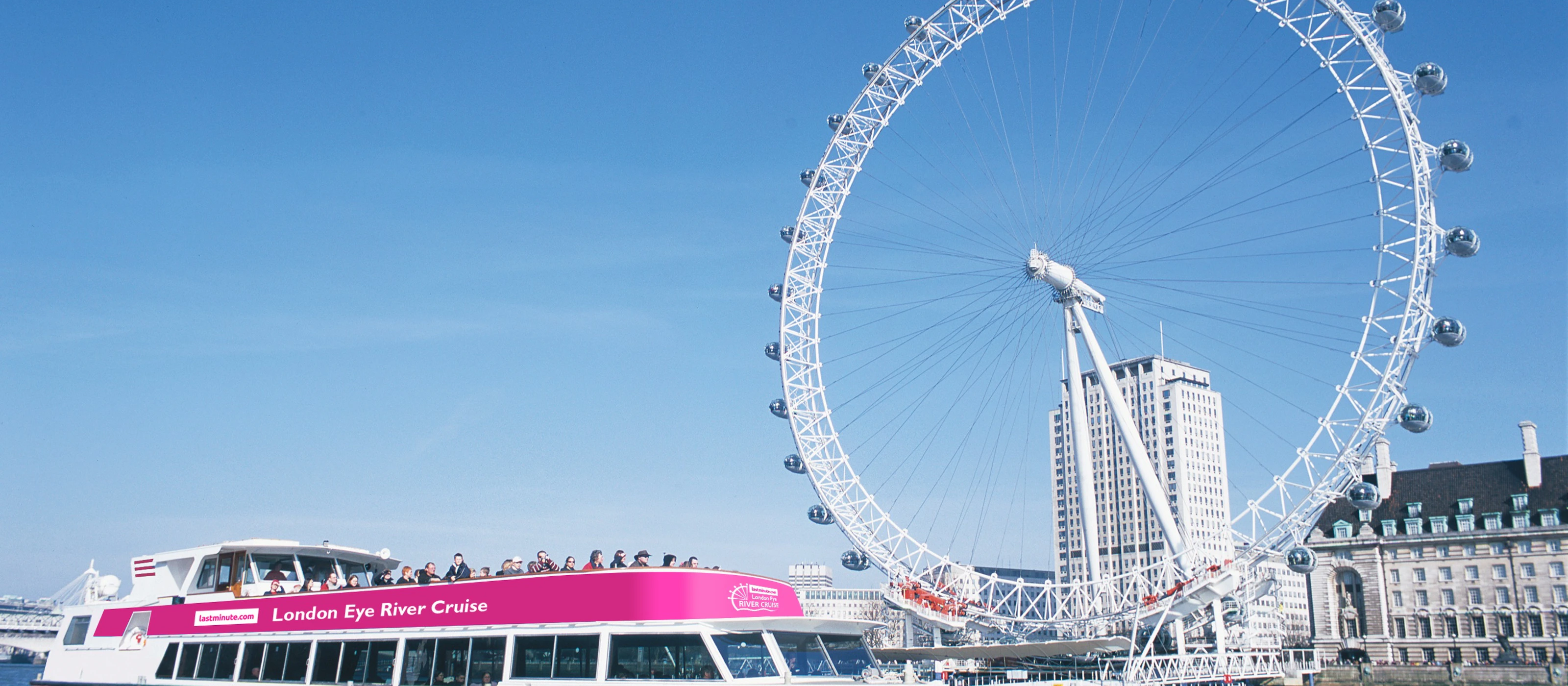 London Eye: Flusskreuzfahrt