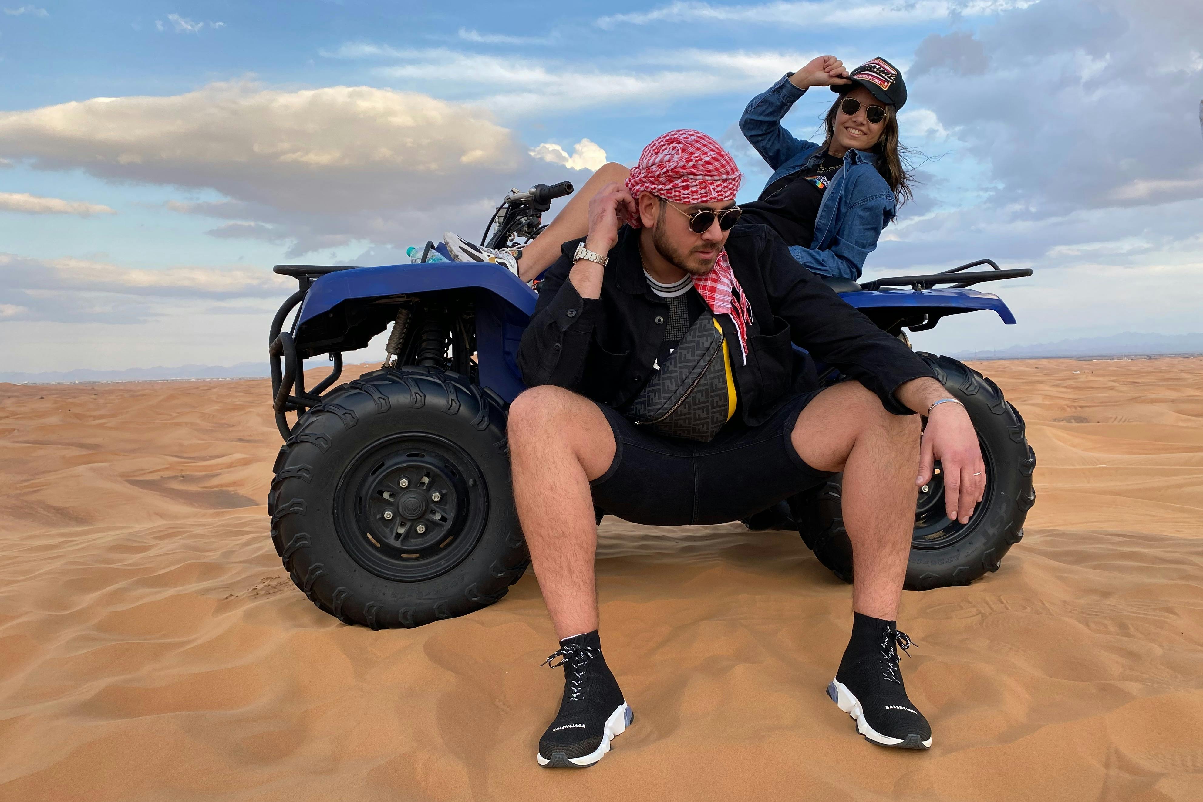 Tour in quad a Dubai