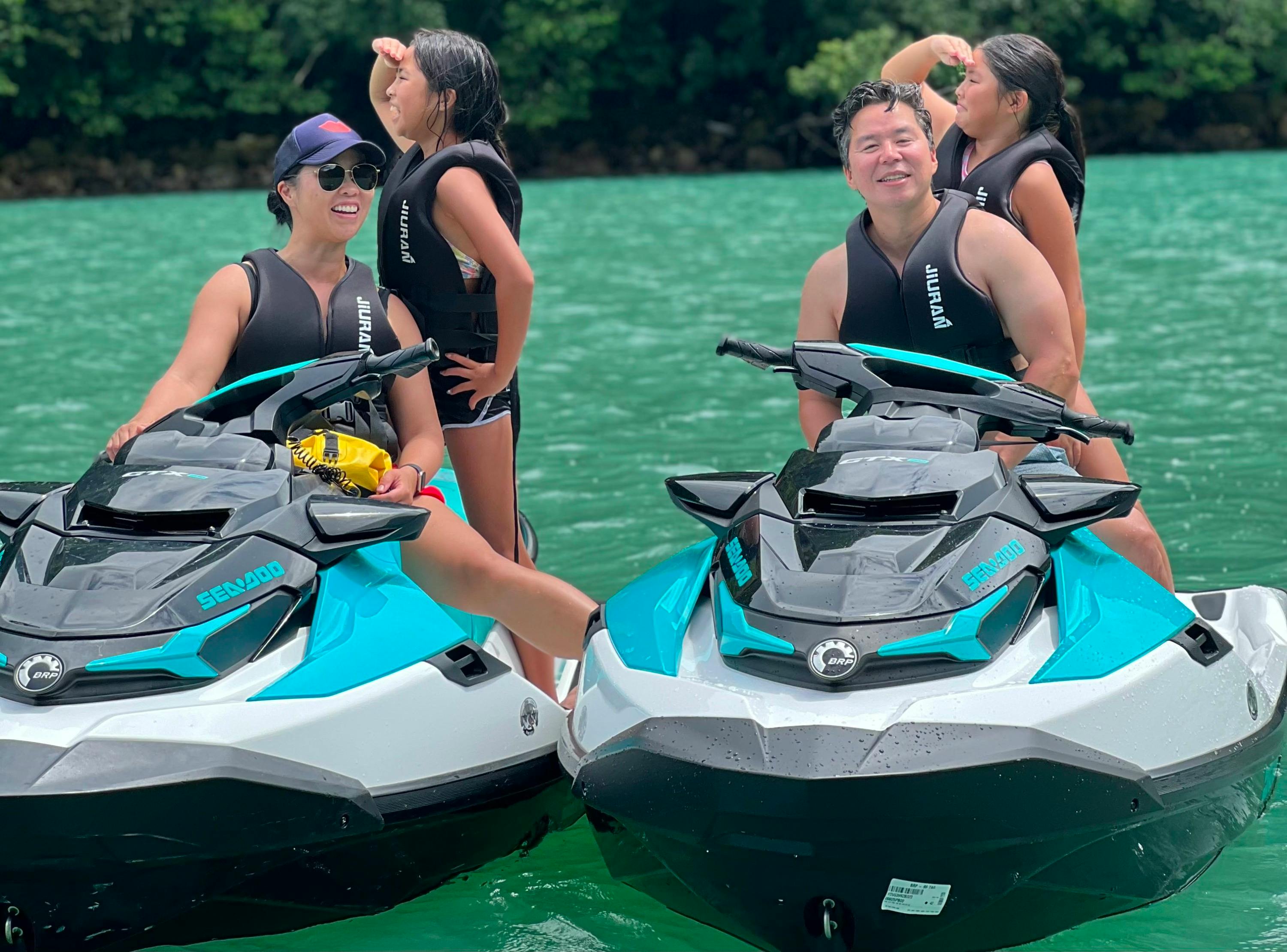 Jet-ski à Langkawi
