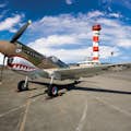 オアフ島の真珠湾航空博物館での戦闘機の画像