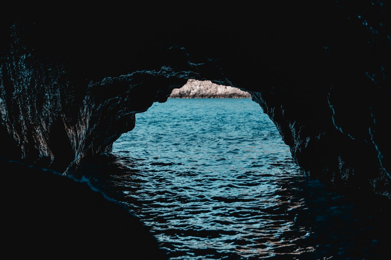 Sortir de la cova blava