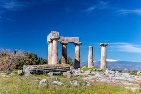 Apollónův chrám, starověký Korint