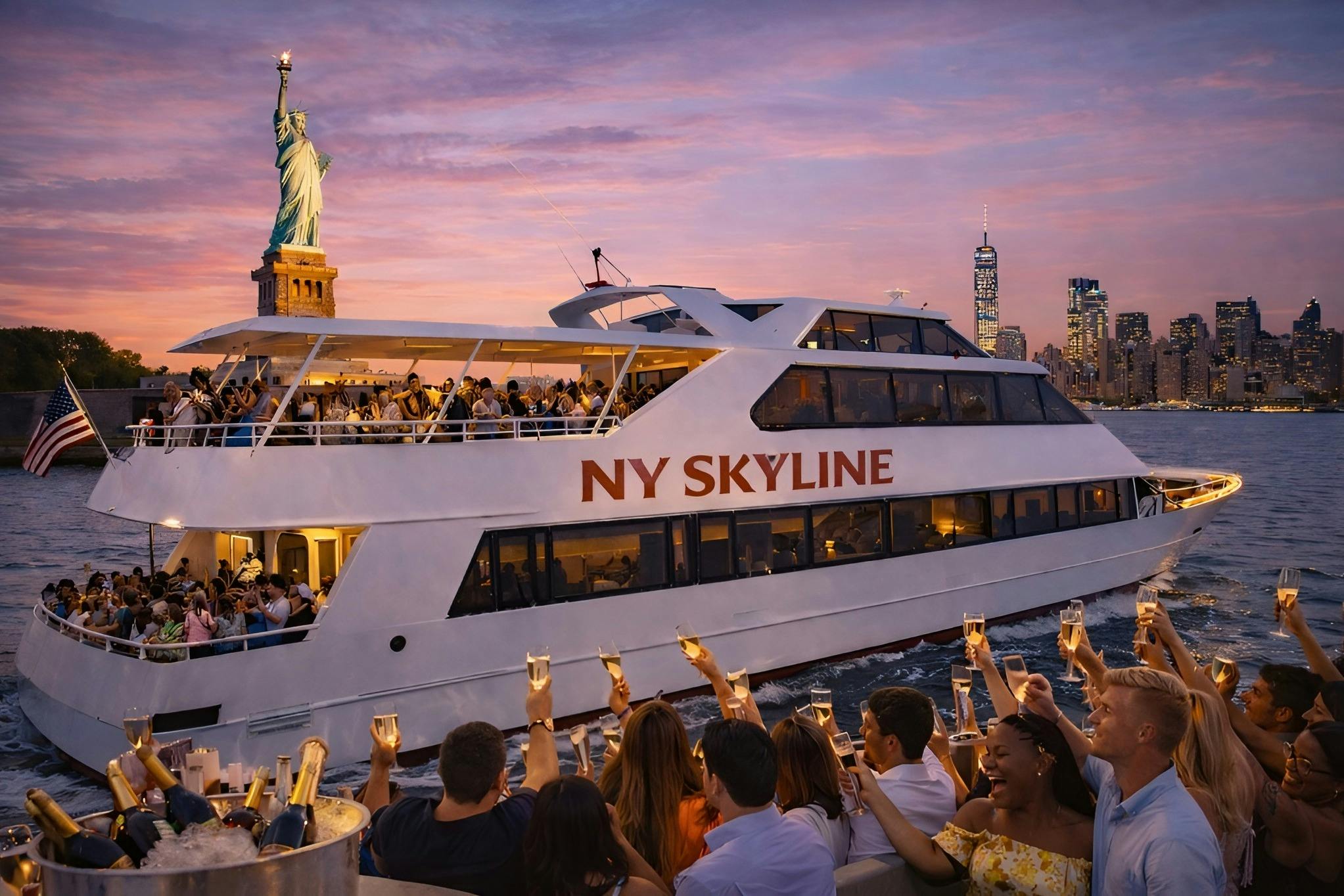 New York: Unlimited Prosecco, Beer and Aperol Spritz Cruise - Photo 4