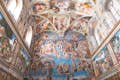 Inside view of the Sistine Chapel