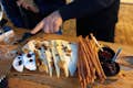Greek cheese board