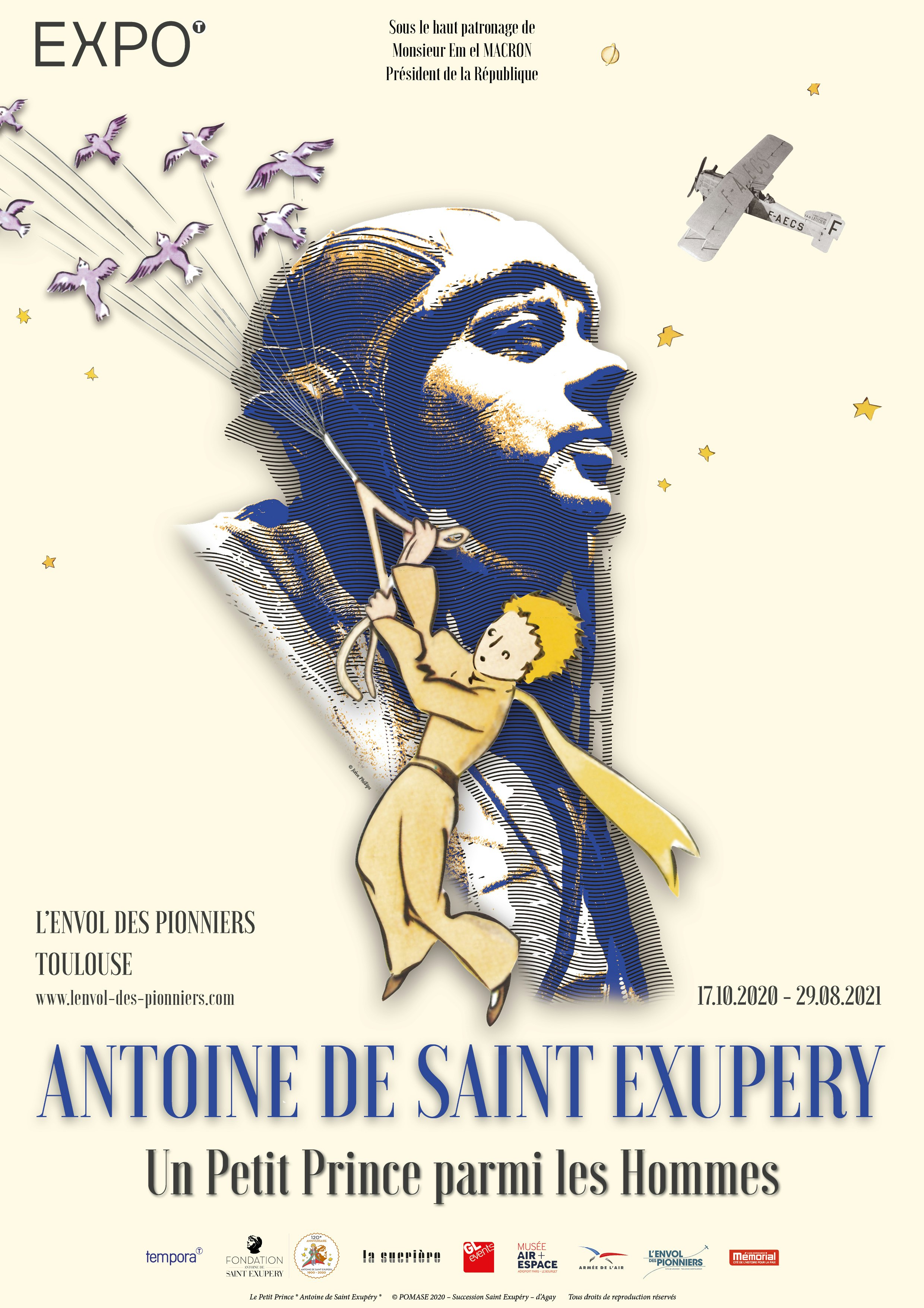 Exhibition Antoine De Saint Exupery A Little Prince Among Men Cite De L Espace Tiqets Com