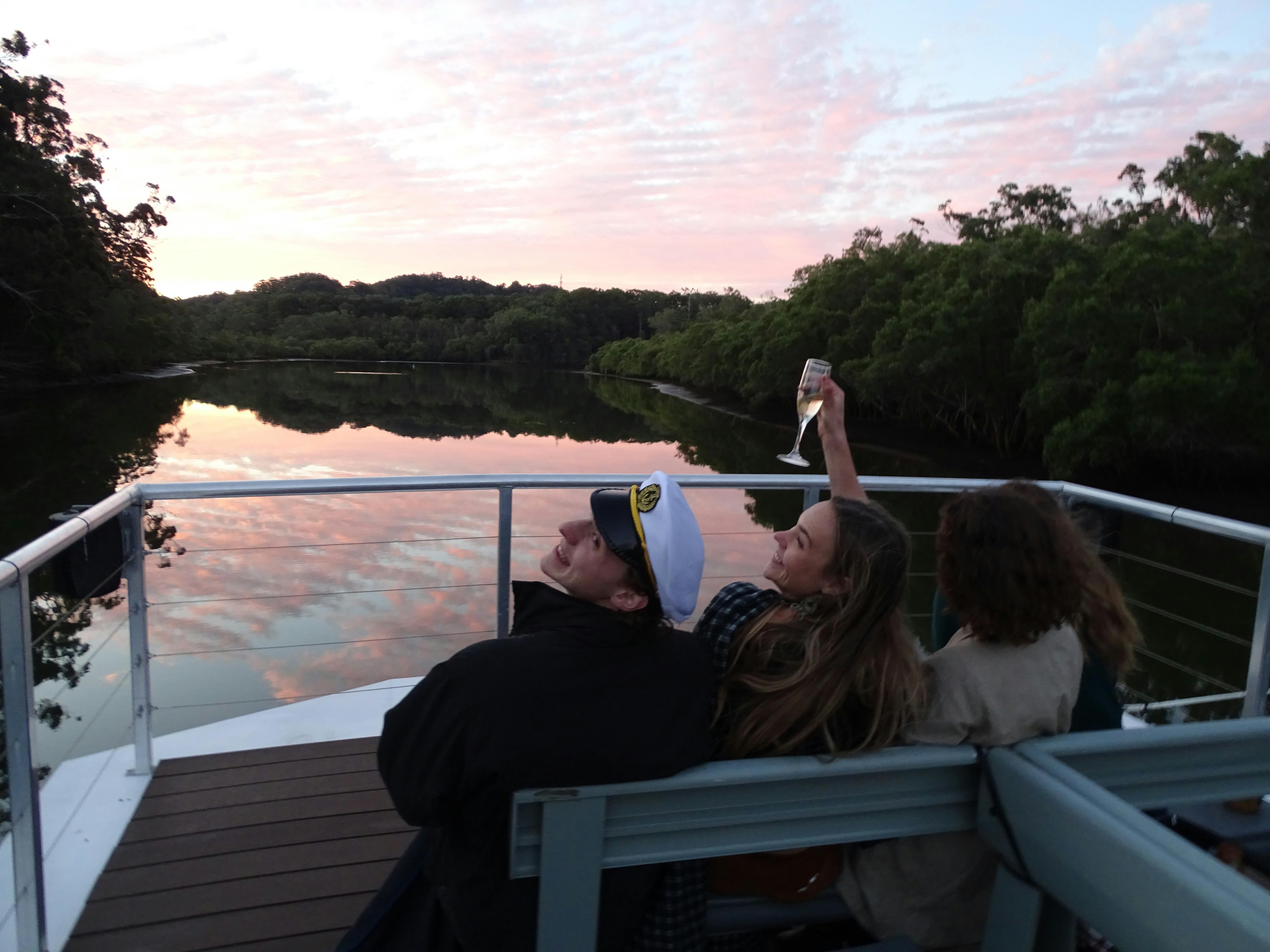 Sunset Rainforest River Cruise